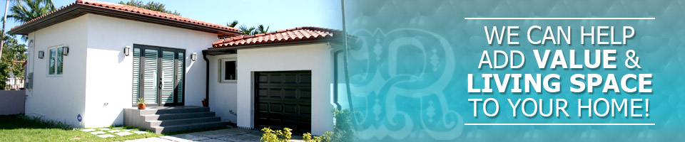 Add value & living space to your Coral Gables home